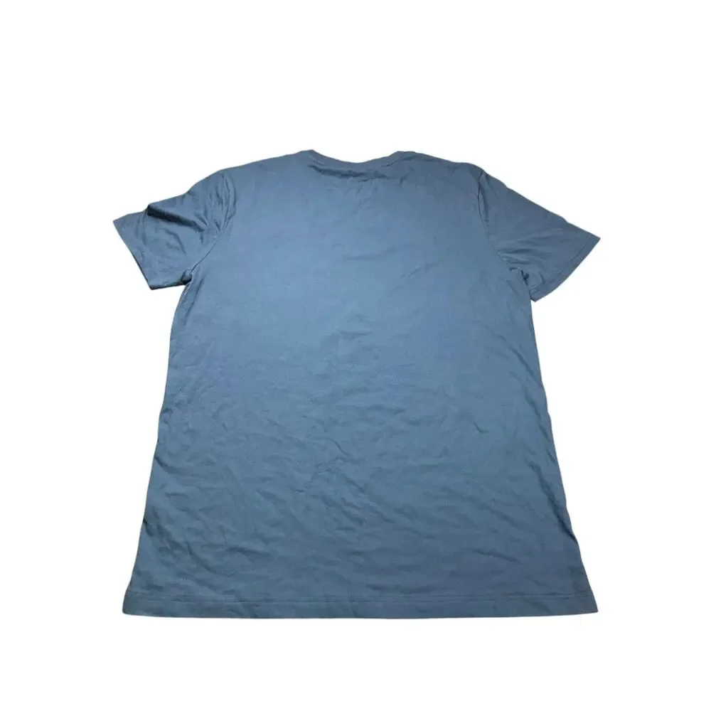 Banana Republic Eco T Shirt L Tall Blue Margarita Recipe Graphic Tee NWT